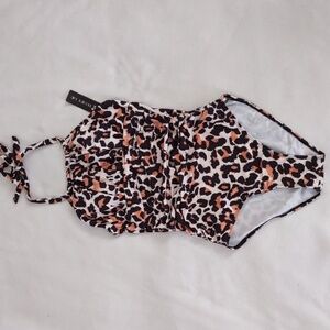 New Animal Print One Piece Size S